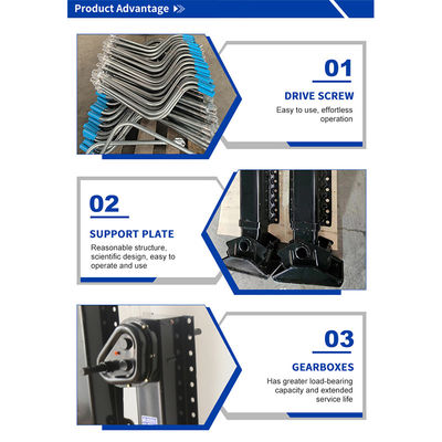 Camione rimorchio Jack Landing Leg 28t Jost Fuwa Tipo di attrezzatura di atterraggio per lavori pesanti Temperatura di lavoro -40-60 C Lift 430/794