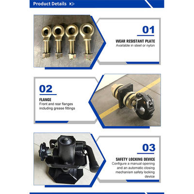 Accoppiamento di trazione a trazione con capacità 13-65 kg e valore D di 140KN/150KN/280KN/360KN